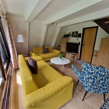 Wooden With A Terrace, In A Wooded Area