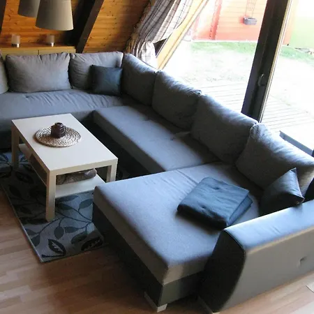 Wooden With A Terrace, In A Wooded Area